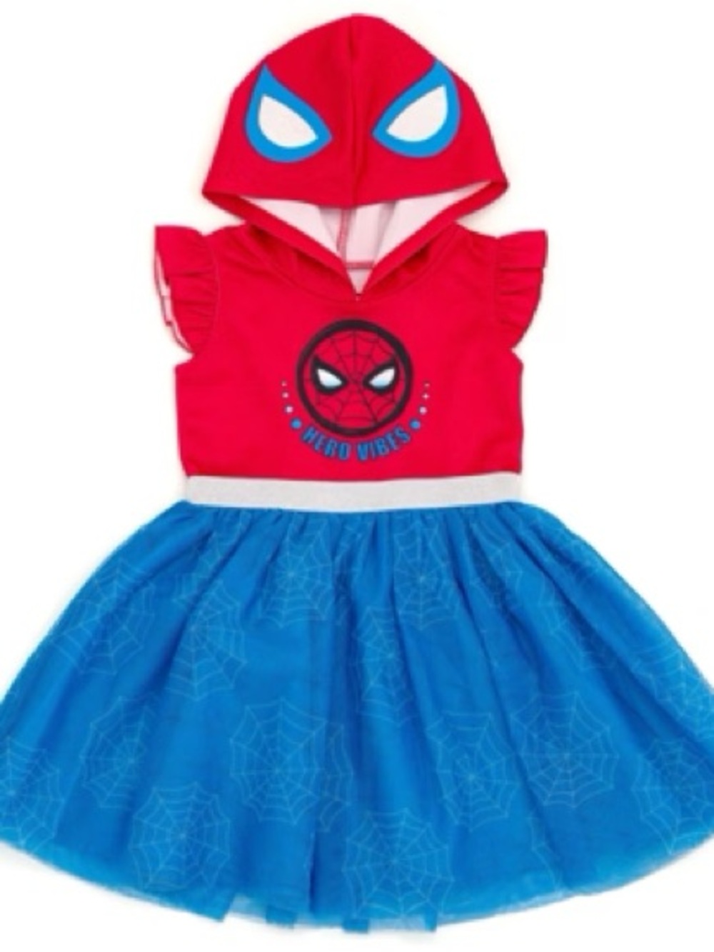 Marvel Spider-Man Toddler Girls Mesh
Tulle Dress Blue 3T